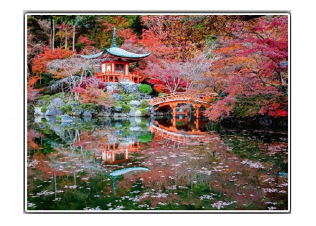 Monument de Daigo à Kyoto - 80 x 60 cm