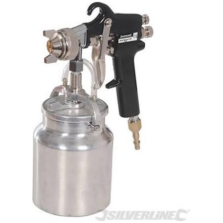 Pistolet à peinture haute pression - 1000 ml - SILVERLINE